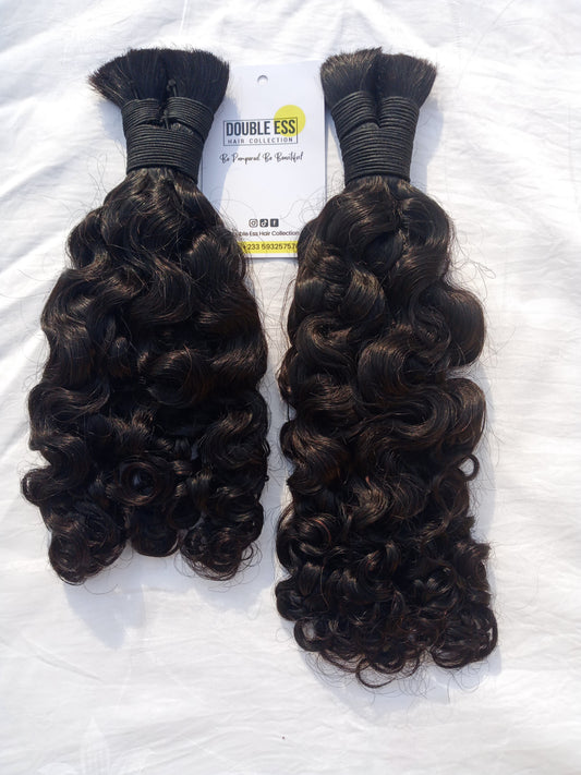 BURMESE CURLY HUMAN HAIR BULK