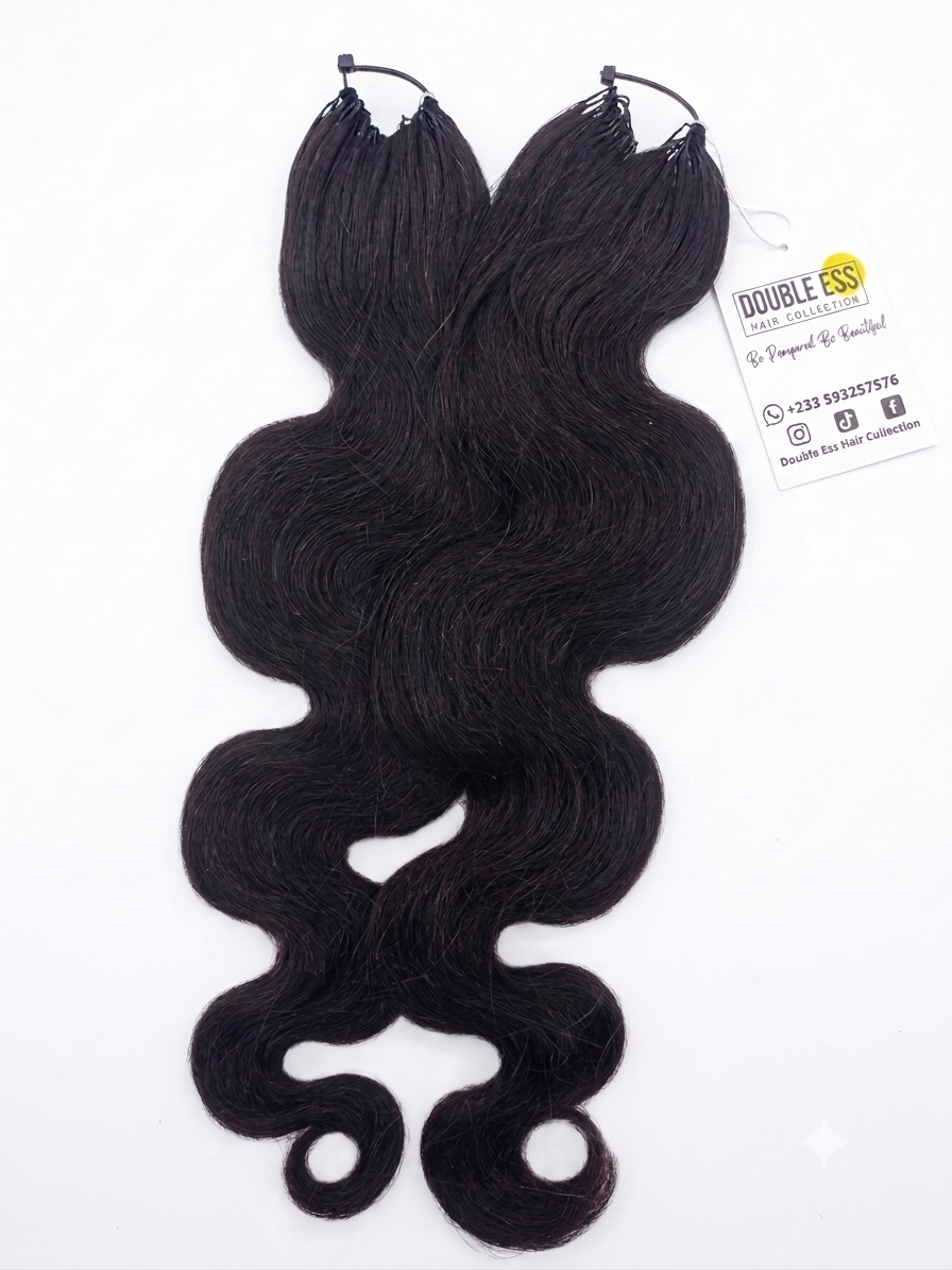 HUMAN HAIR FEATHER CROCHET BODYWAVE